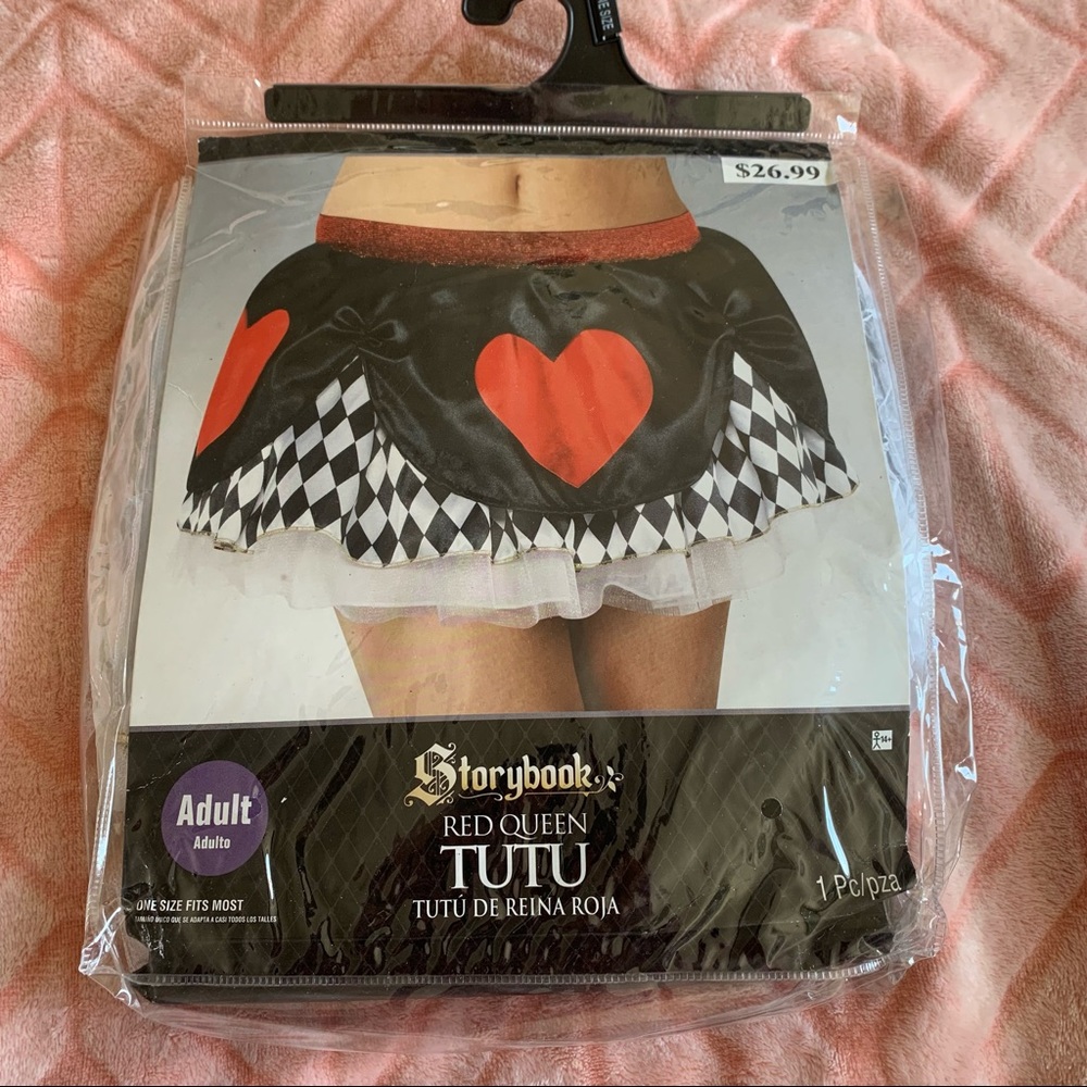 New Queen of Hearts Storybook Red Queen Tutu